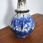 Glazed ceramic handmade Danish Mid-Century Modern Table Lamp
