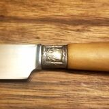 Set of 10 horn handle knives