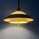 Mid-century brown and beige Dijkstra Space Age suspension