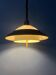 Mid-century brown and beige Dijkstra Space Age suspension