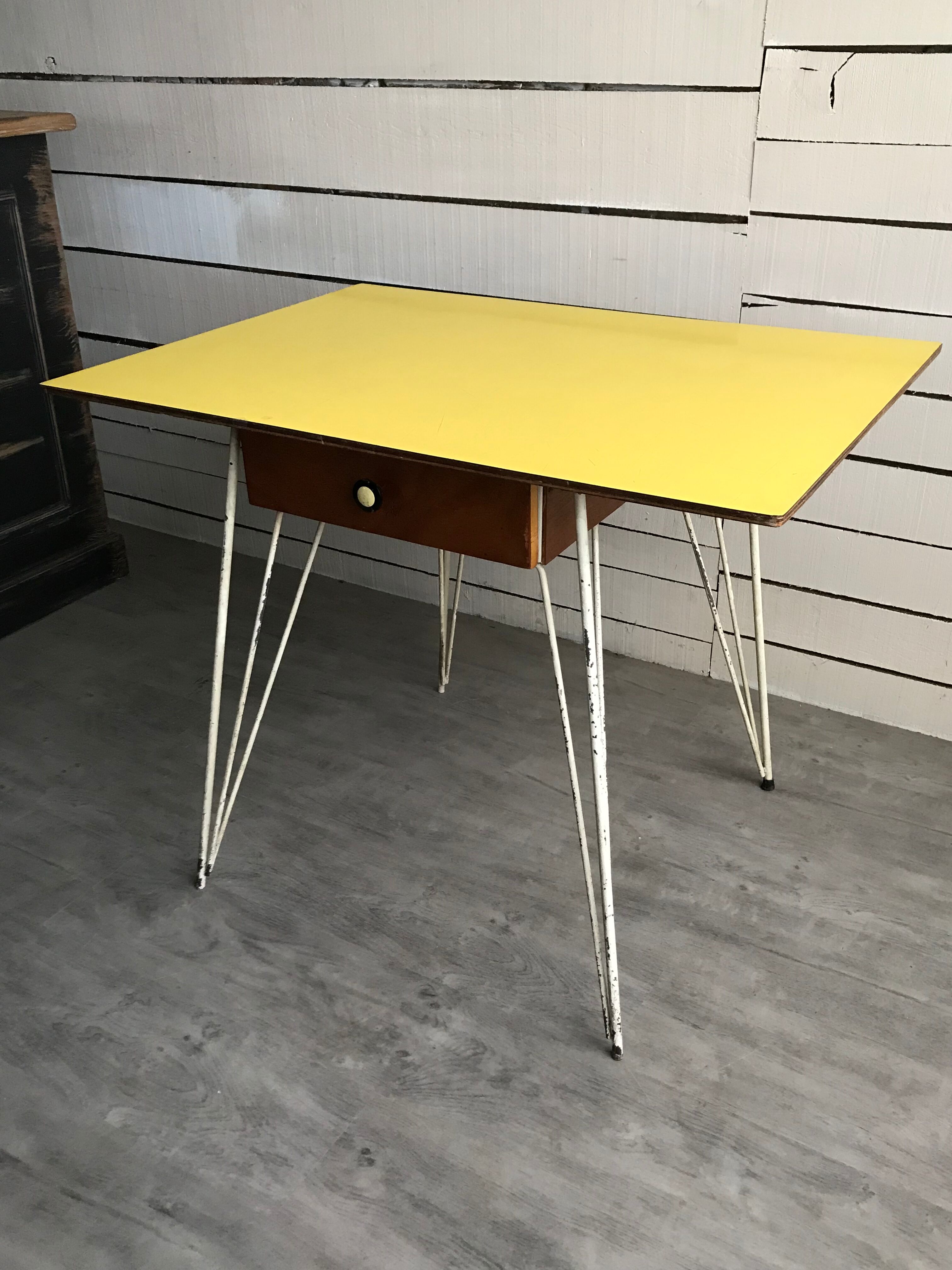 Table vintage Formica Eiffel