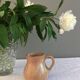 Vintage enamelled stoneware carafe
