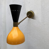 Wall light double blind diabolo