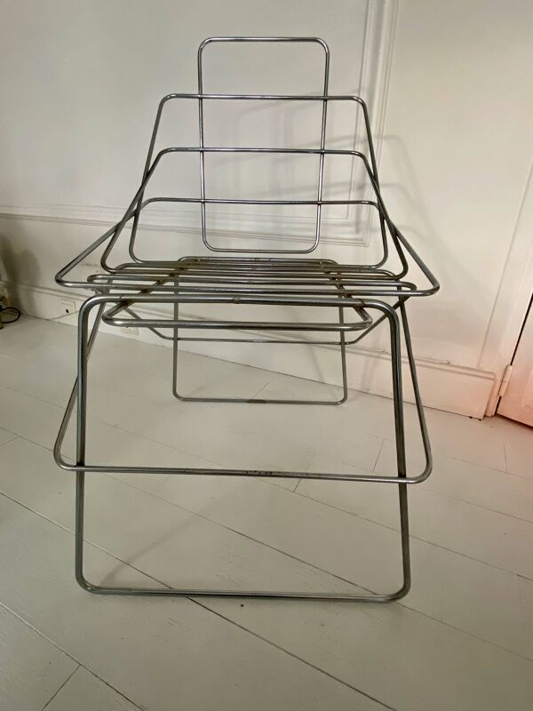 Chaise d'Enzo Mari. Fabriquée par Driade en 1972 . (Edition originale)