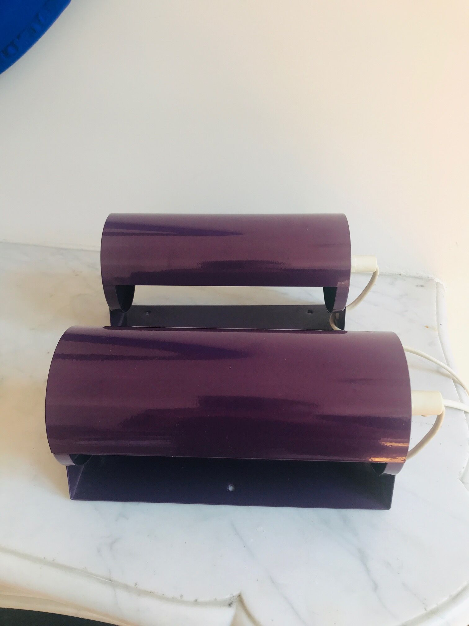 Pair of Ikea flap sconces