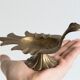 Empty pocket / old brass ashtray