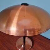 Large copper desk lamp, 1950s