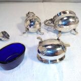 Mappin condiment set - Webb silver metal