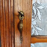 Parisian art deco oak wardrobe