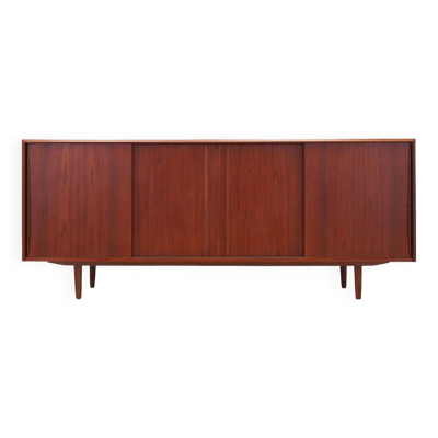 Buffet en teck, design danois, années 60, designer : EW Bach