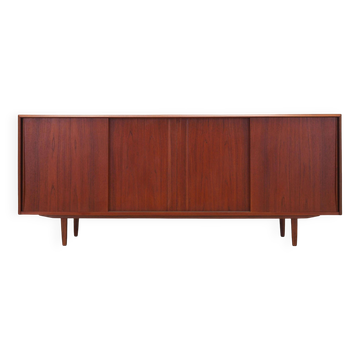 Buffet en teck, design danois, années 60, designer : EW Bach