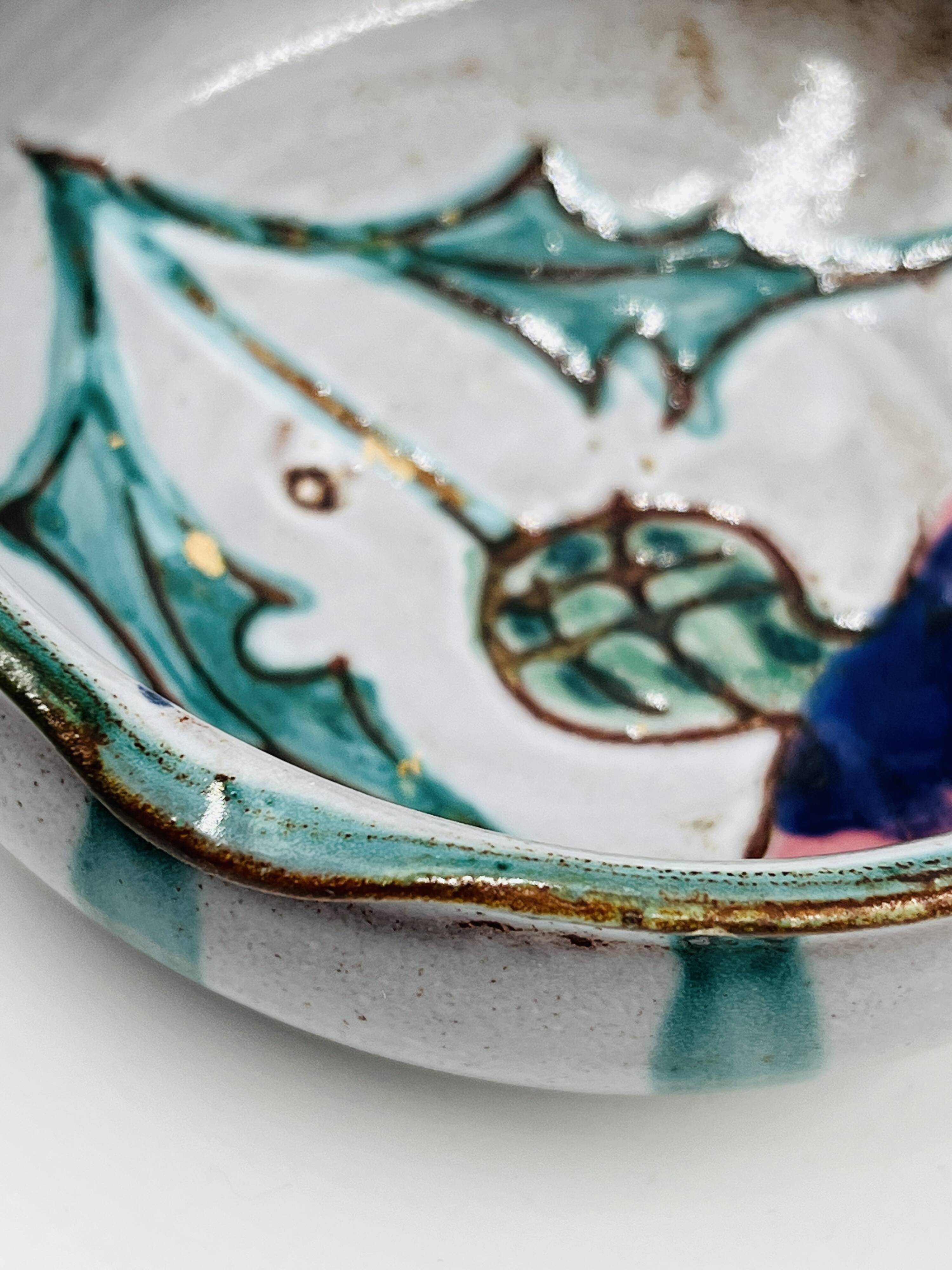 Set of 4 Vallauris Chardon ramekins by Étienne Daniel