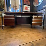 Vintage double box executive desk by Ico Parisi & Alexandro Ferrari for MIM, 1960s