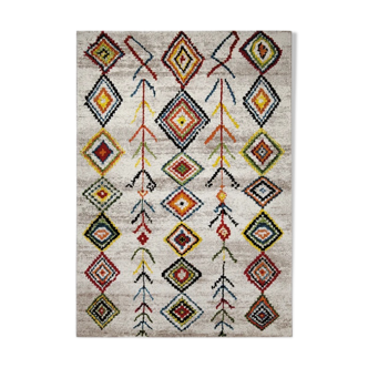 Colorful Berber carpet 133x200cm