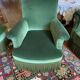 canapé et 2 fauteuils en velours