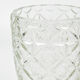 "Karo" glass vase, Huta Szkła Hortensja, Poland, 1970s