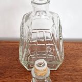Carafe en verre style art déco