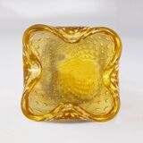 1960s Gorgeous Ashtray or Catchall by Flavio Poli for Seguso. Made in Italy