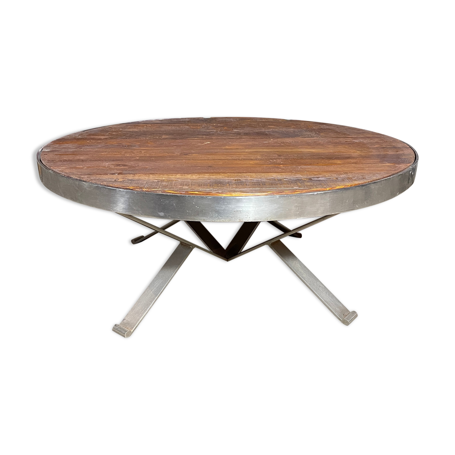 Industrial coffee table