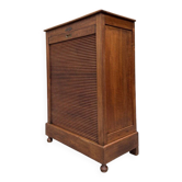 Oak notary's cabinet from the early 20th century.