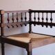 Vintage fireplace corner chair