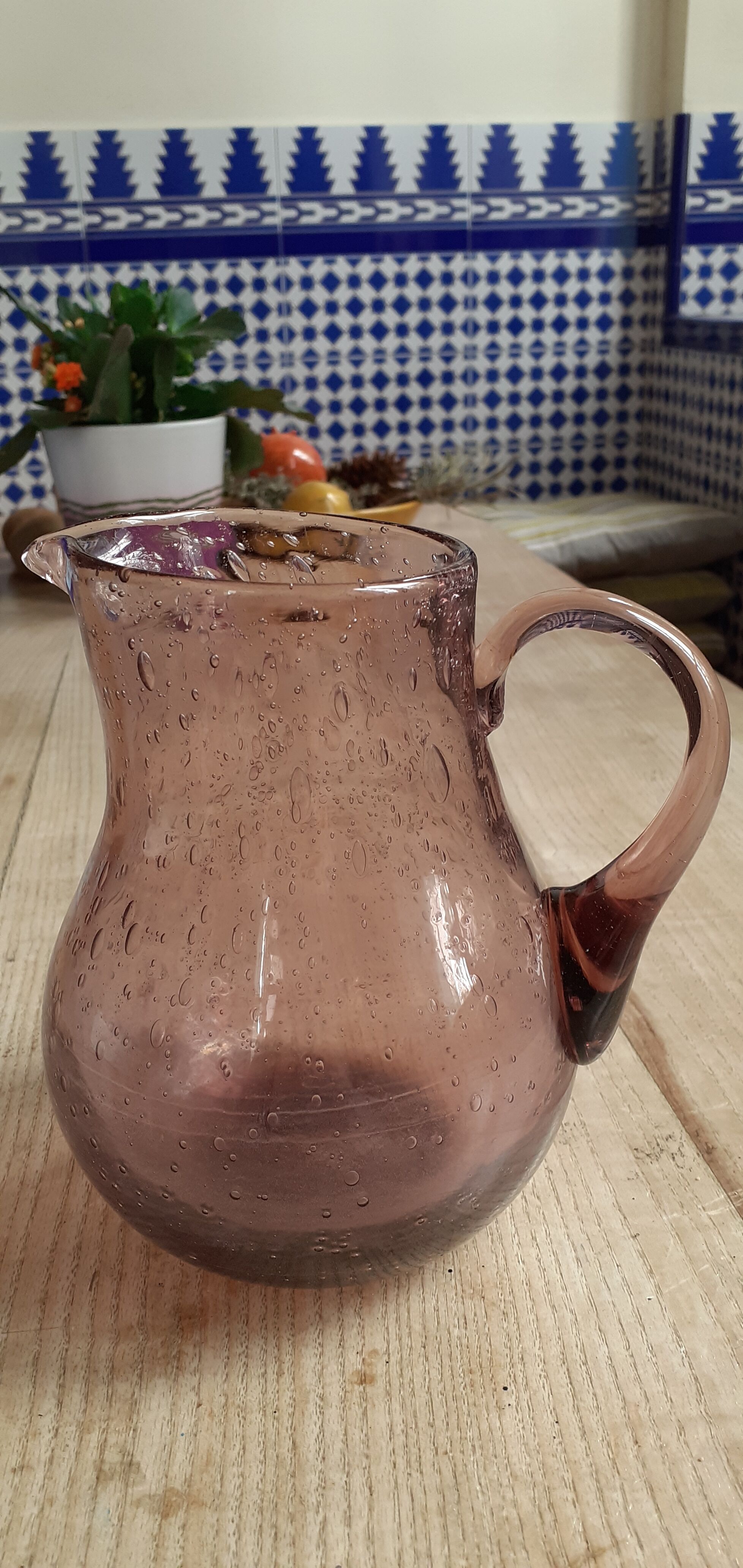 Glassware biot pichet vintage 1970