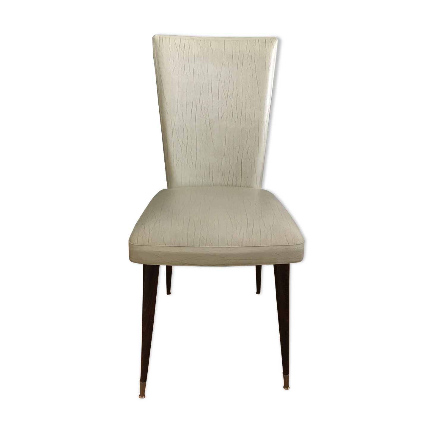 Vintage chair in skai