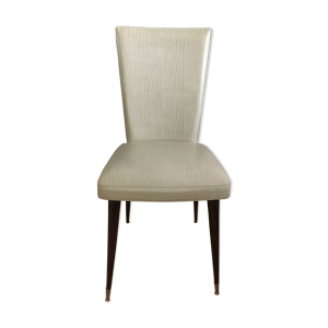 Chaise vintage en skai