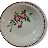 Earthenware Sarreguemines deep dish