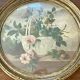 Paire de tableaux, natures mortes fruits et fleurs