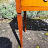 Commode console en merisier 3 tiroirs