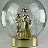60s 70s table lamp ball lamp Doria "Big Ball" glass space age design