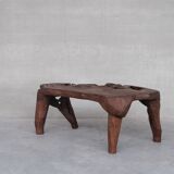 Unusual Solid Wooden Primitive Desk Table