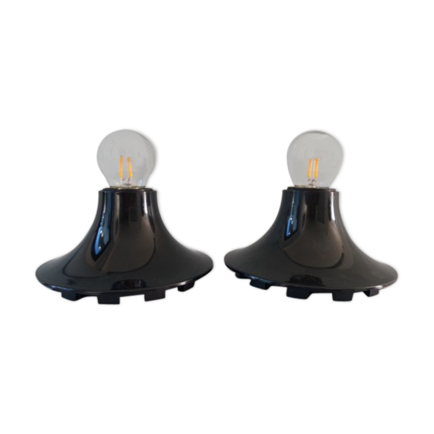 Pair of wall sconces Artemide "Teti" Vico Magistretti