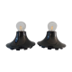Pair of wall sconces Artemide "Teti" Vico Magistretti