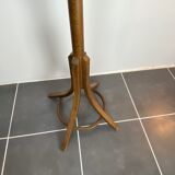 Coat rack parrot swivel Baumann bistro style 1960 curved wood