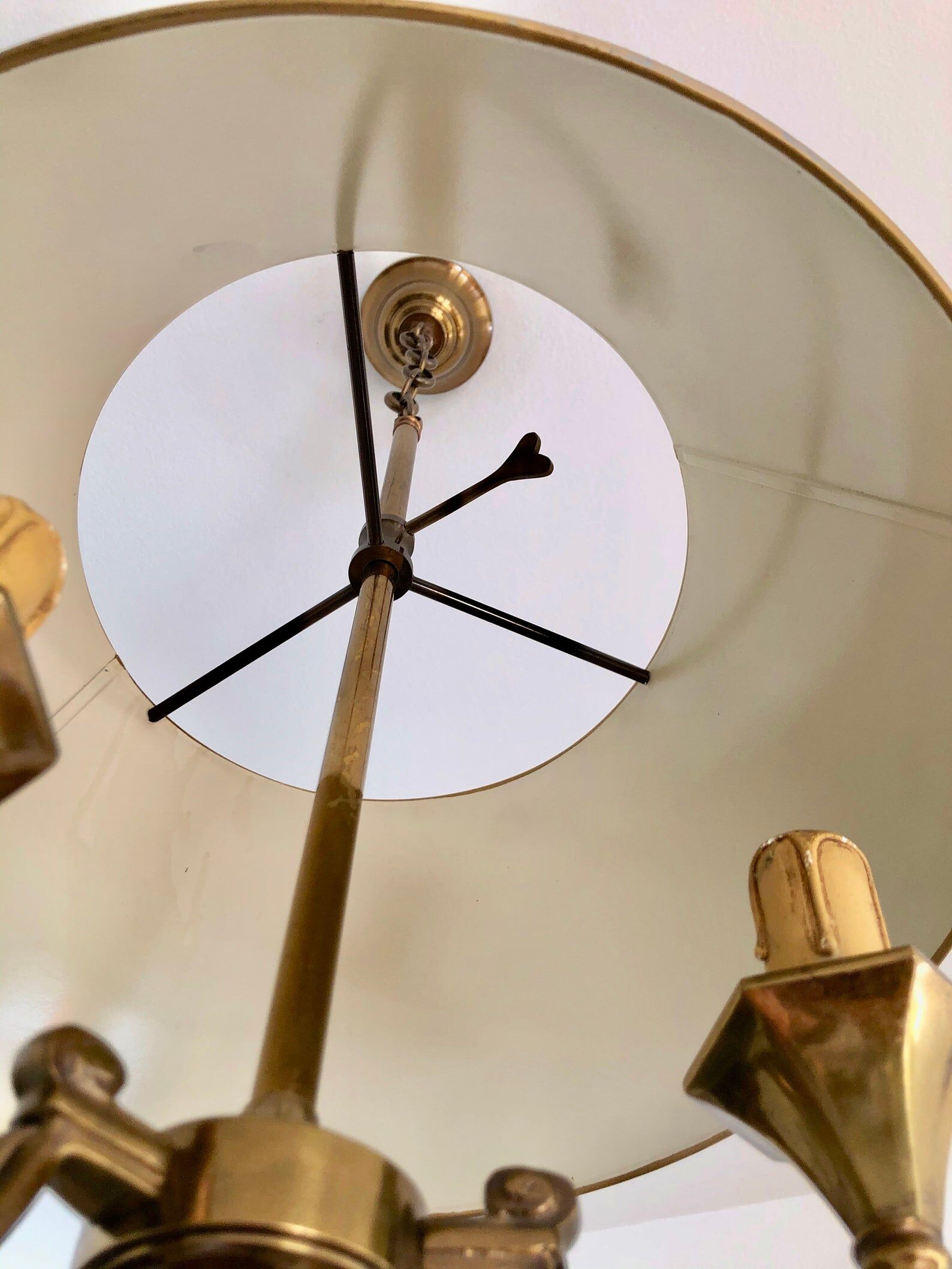 Bronze suspension hot water 3 lights