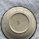 Presentation and collection plate st jean de Bretagne signed and numbered vintage