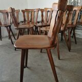 Set de 12 chaises bistrot
