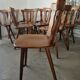 Set de 12 chaises bistrot