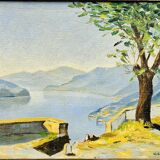 Oil on canvas by William Victor Aubert (1856–1942)