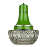 Green suspension light in mid-century style by Targetti Sankey, 1960s.