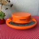 Orange kitchen scale space age Soehnle Germany