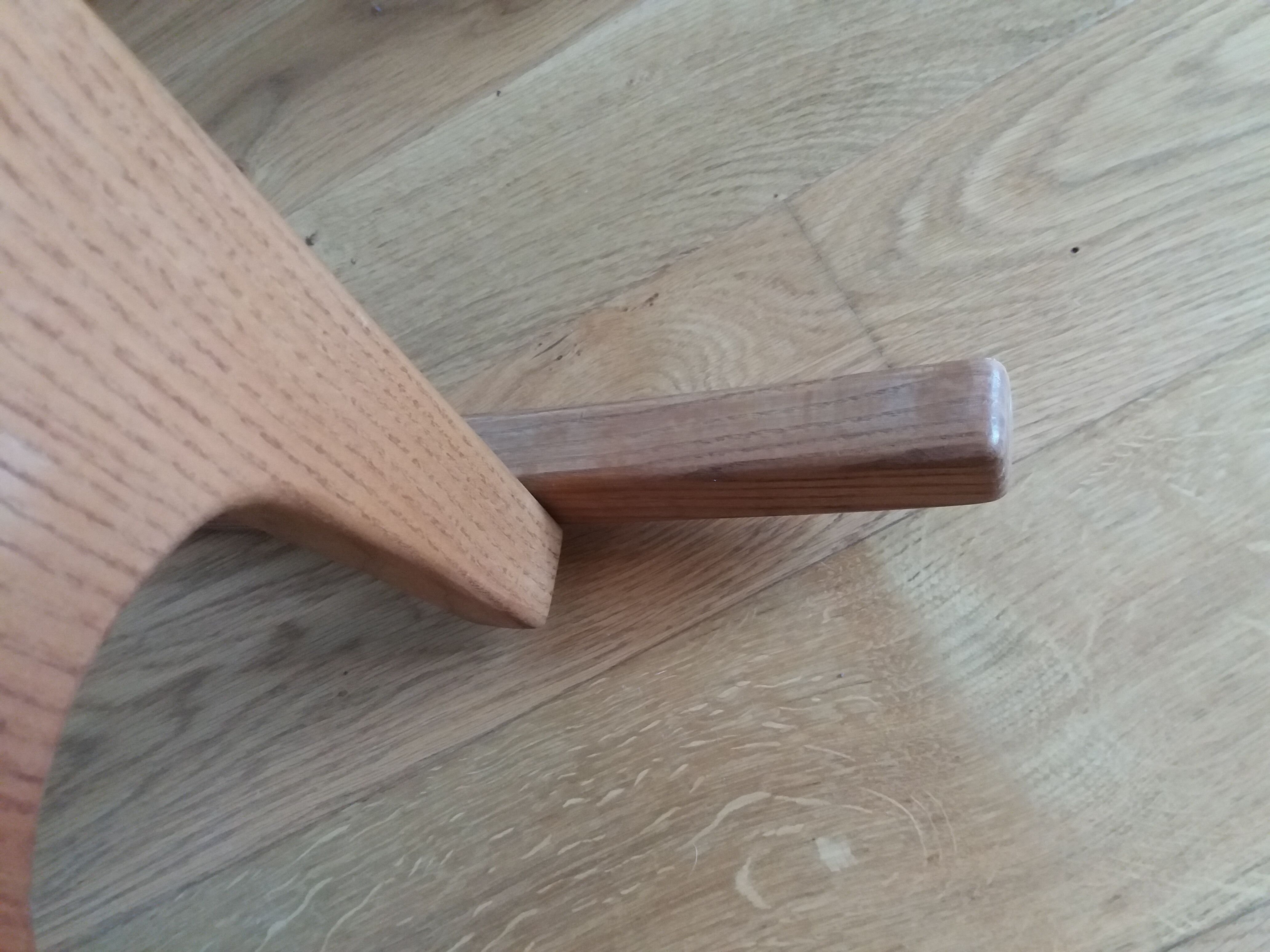 Wooden rocking horse