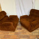 Paire de fauteuils 70s