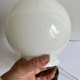 Opaline ball lamp