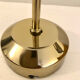 Vintage Fase adjustable wall lights in gold metal.