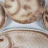 Service à poisson Sarreguemines 15 assiettes et plat