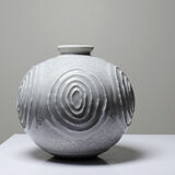 Small round porcelain vase in Art Deco style 1935