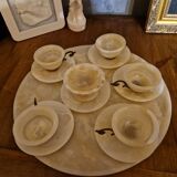 Onyx stone coffee set